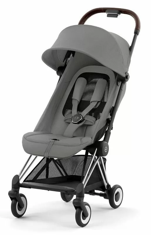 Coya Chrome Brown Mirage Grey с дождевиком