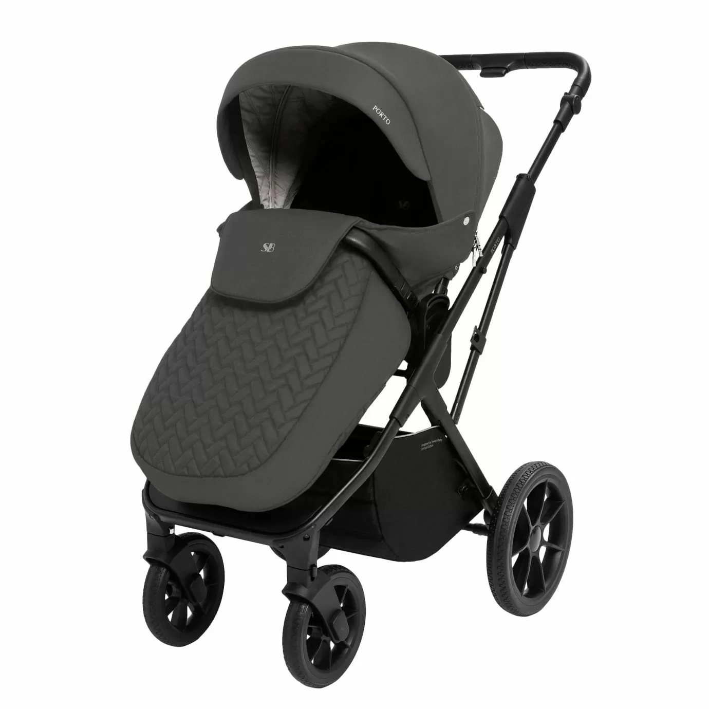 Коляска Sweet Baby Porto Dark Grey