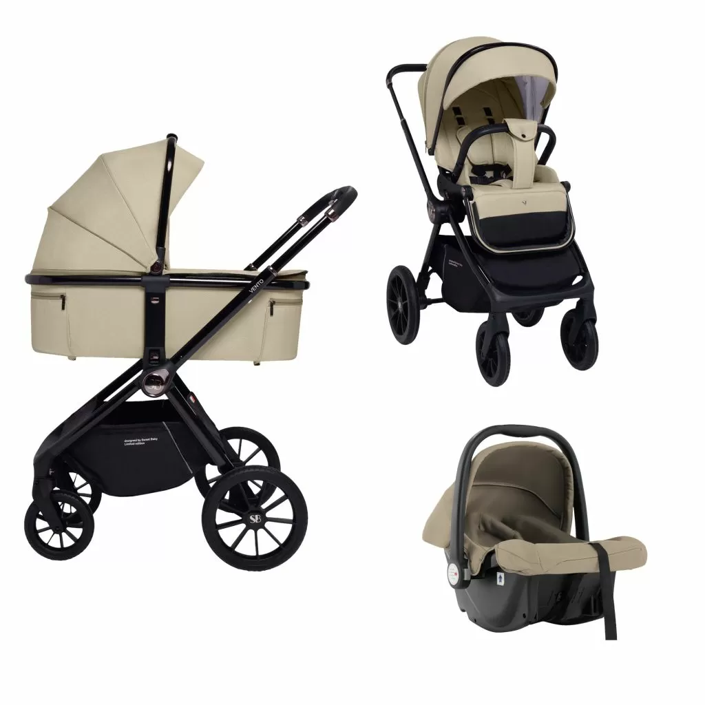 Коляска 3в1 Sweet Baby Vento Beige