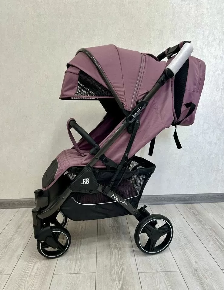 Прогулочная коляска Babalo 2025 розовый