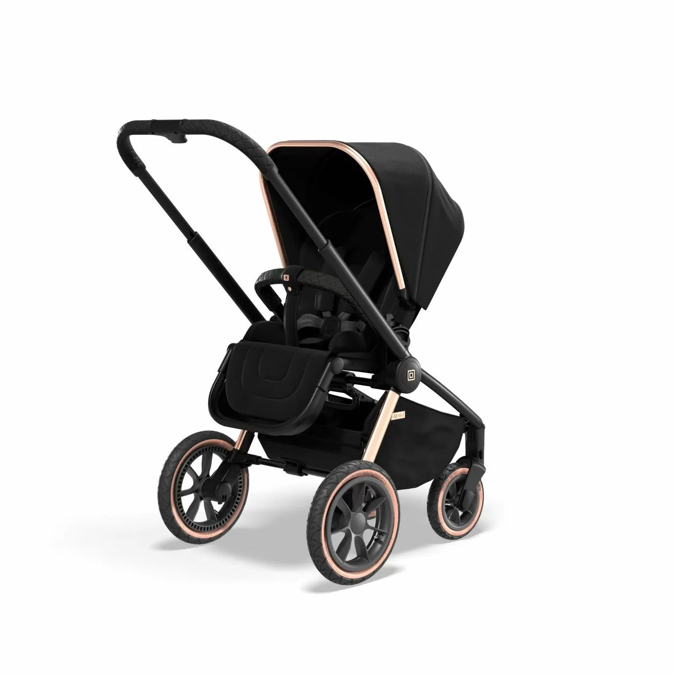 Коляска 2в1 Moon Resea S Rosegold