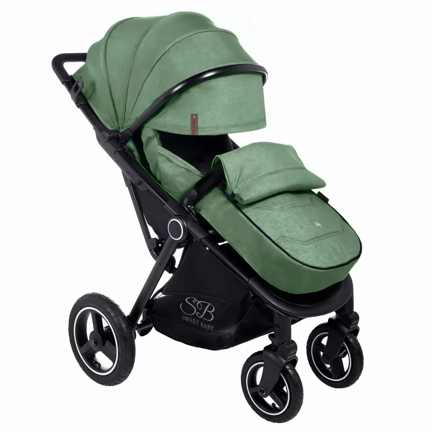 Прогулочная коляска Suburban Compatto Green (Air)