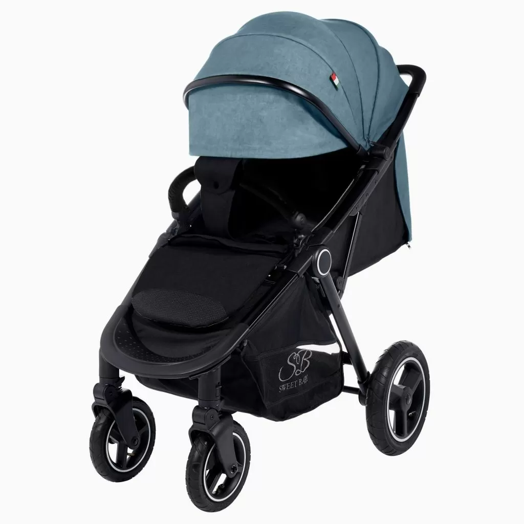 Прогулочная коляска Suburban Compatto Blue (Air)