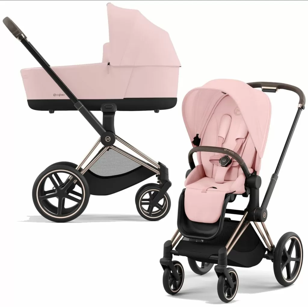 Cybex Priam IV коляска 2 в 1 Rose рама gold