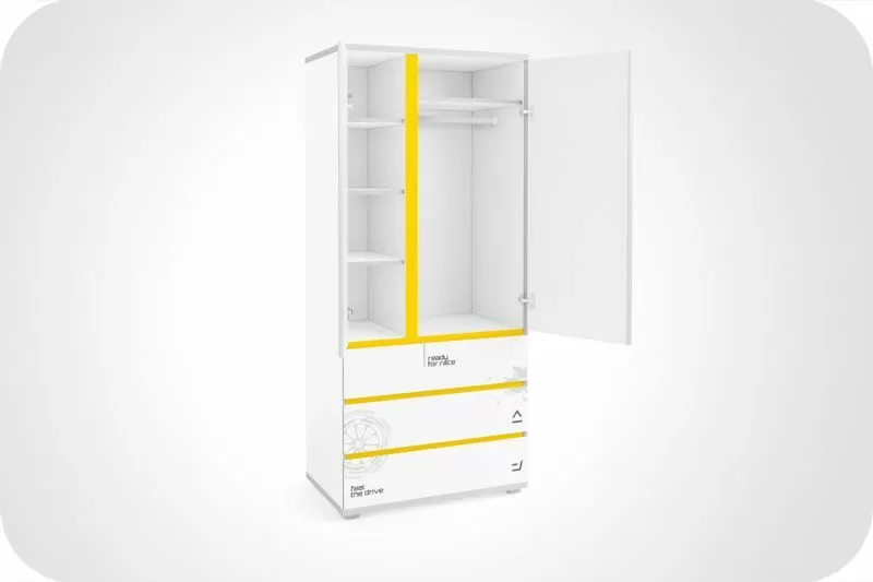 Шкаф Q-bix 33 КАМАРО белый
