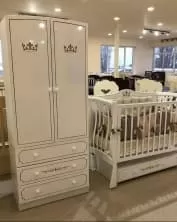 Кроватка Бархат (корона)