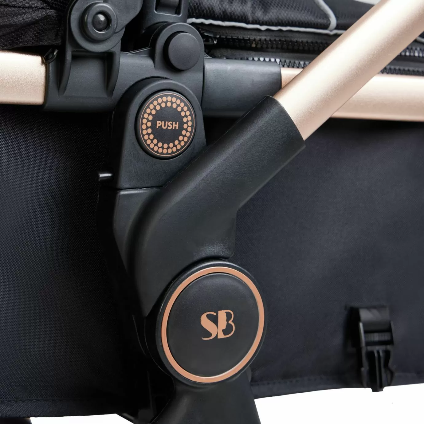 Коляска-трансформер 2в1 Ranger Black Gold