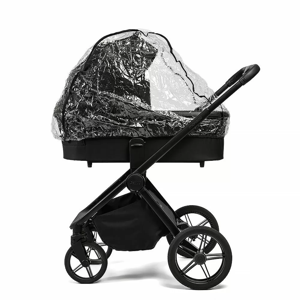 Коляска 2в1 Peppy Monaco Plus Black (рама черная)