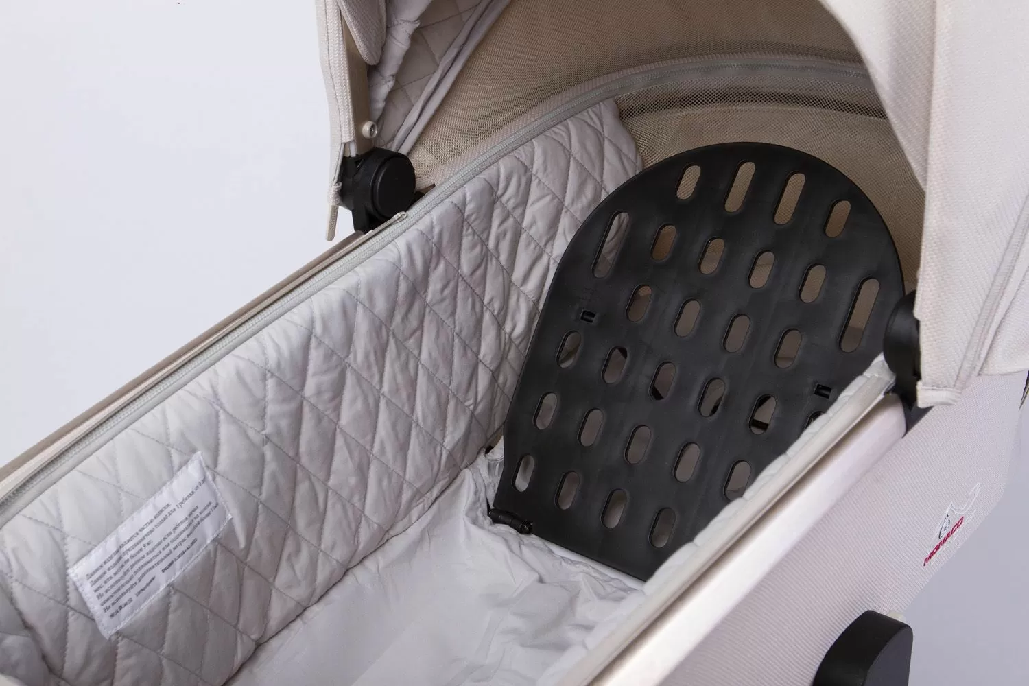 Коляска детская Peppy Monaco рама бежевая