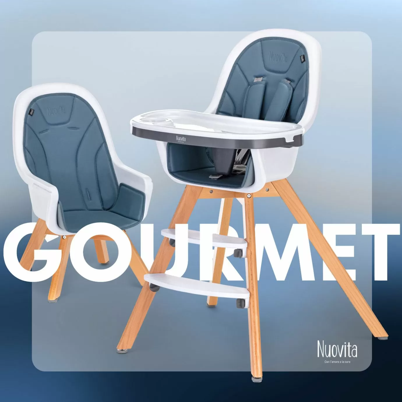 Стульчик для кормления NUOVITA GOURMET