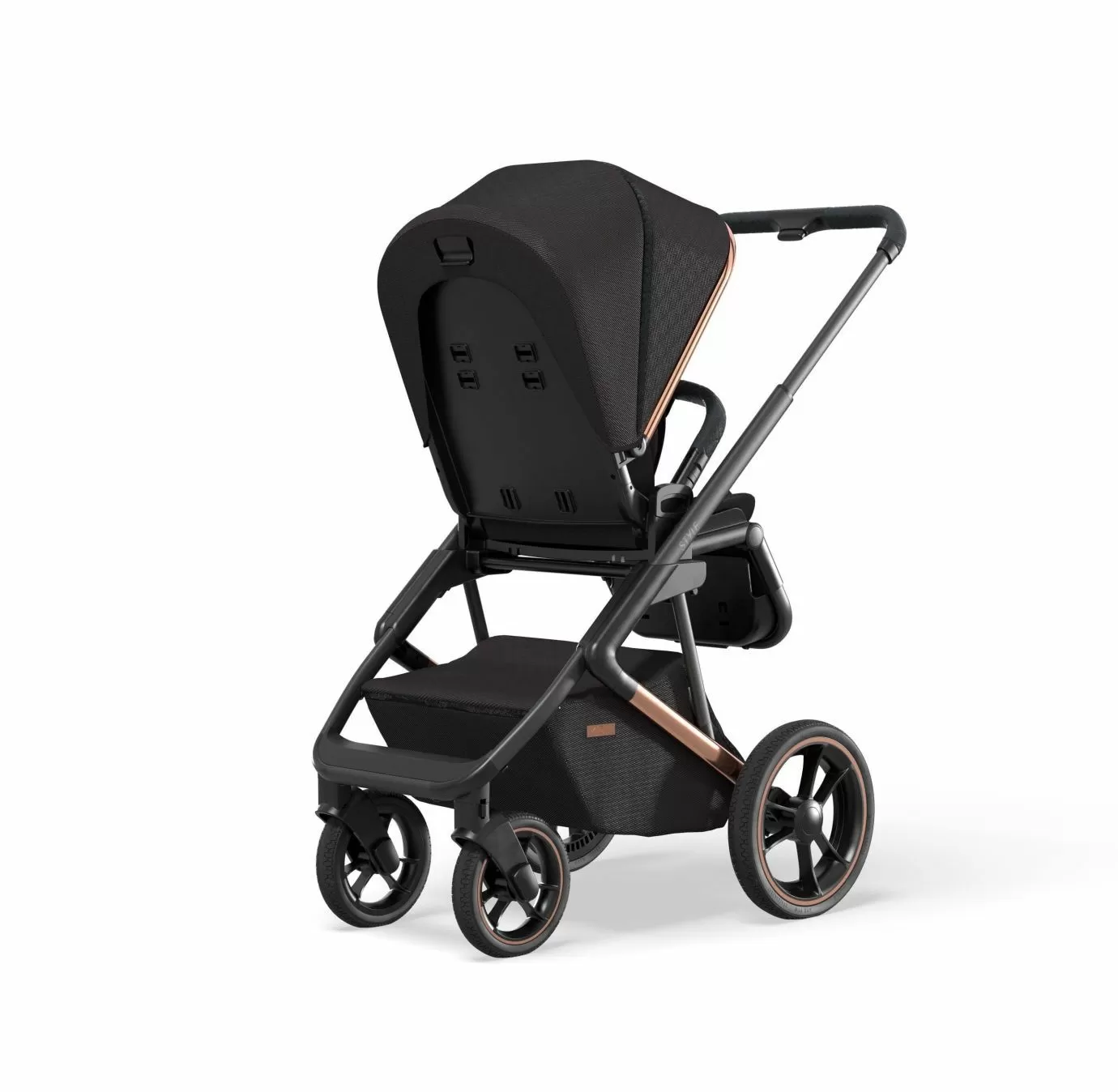 Коляска Moon Style Rosegold 2021