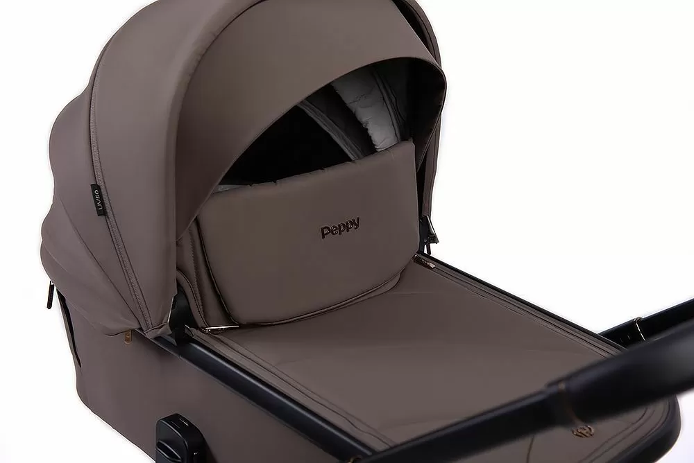 Коляска детская Peppy Monaco рама черная