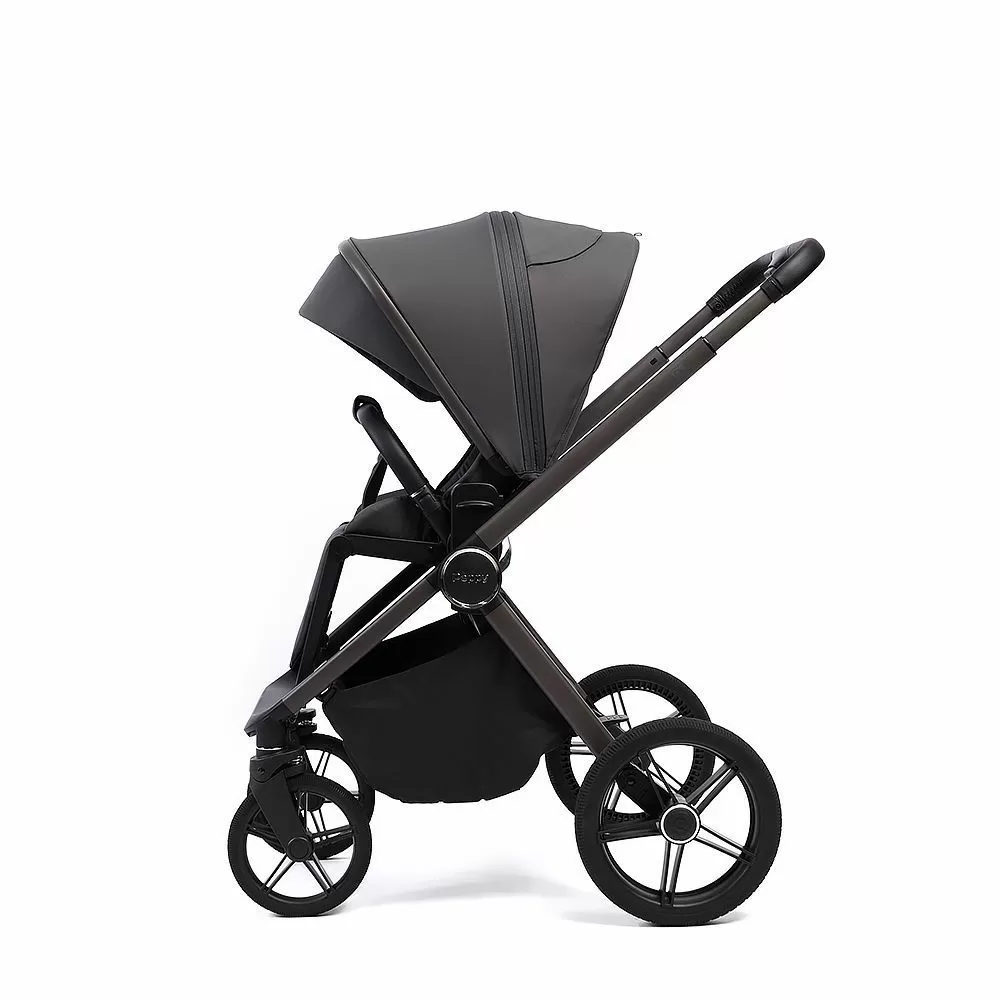 Коляска детская Peppy Monaco рама серая