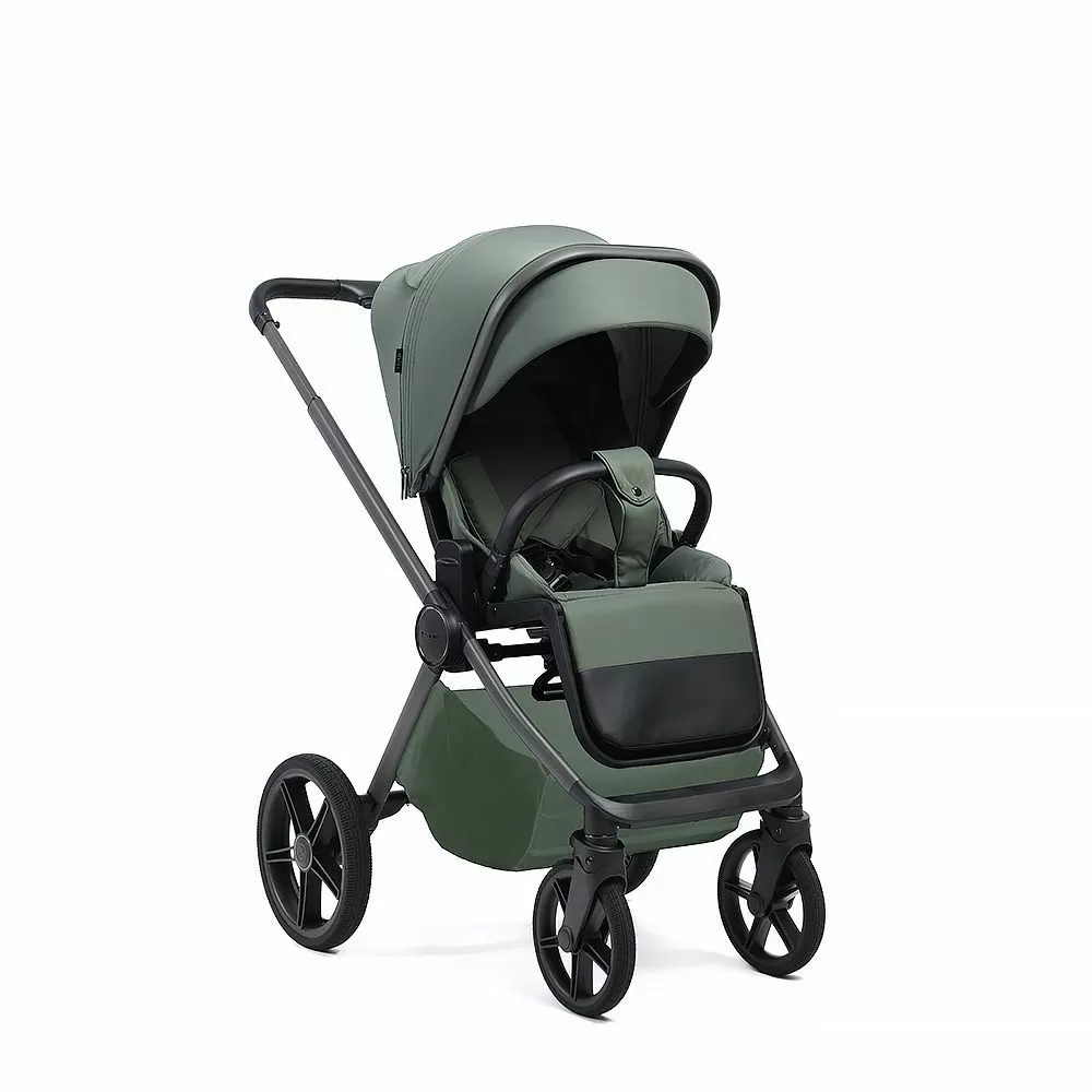 Коляска 2в1 Peppy Monaco Plus Oliva Green (рама серая)