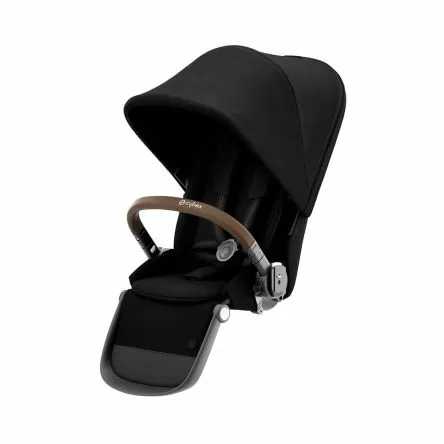 Прогулочный блок Cybex Gazelle S Seat Unit TPE Deep Black с дождевиком