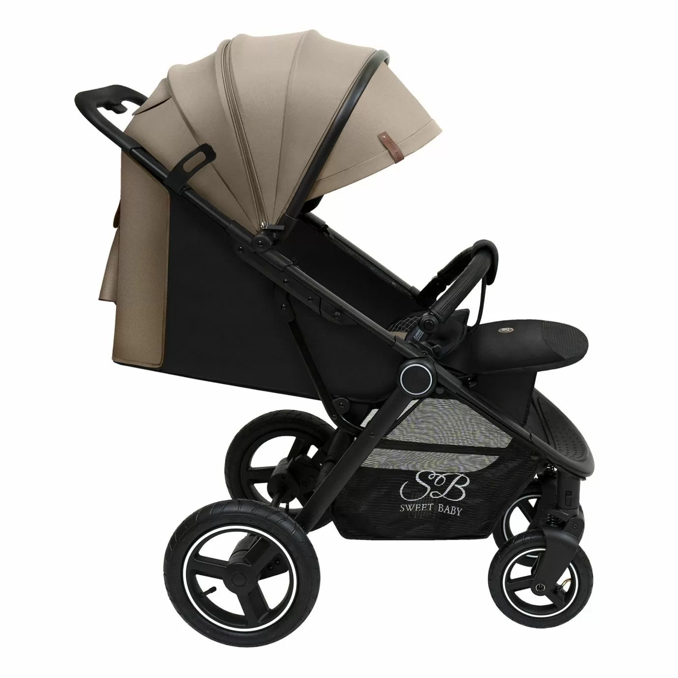 Прогулочная коляска Suburban Compatto Beige (Air)