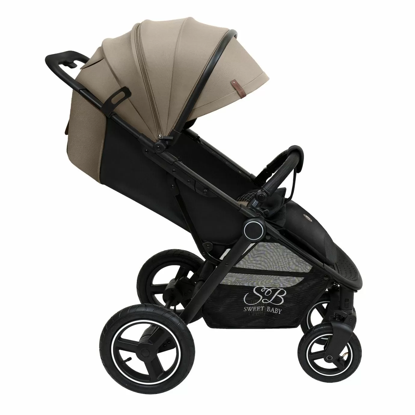 Прогулочная коляска Suburban Compatto Beige (Air)