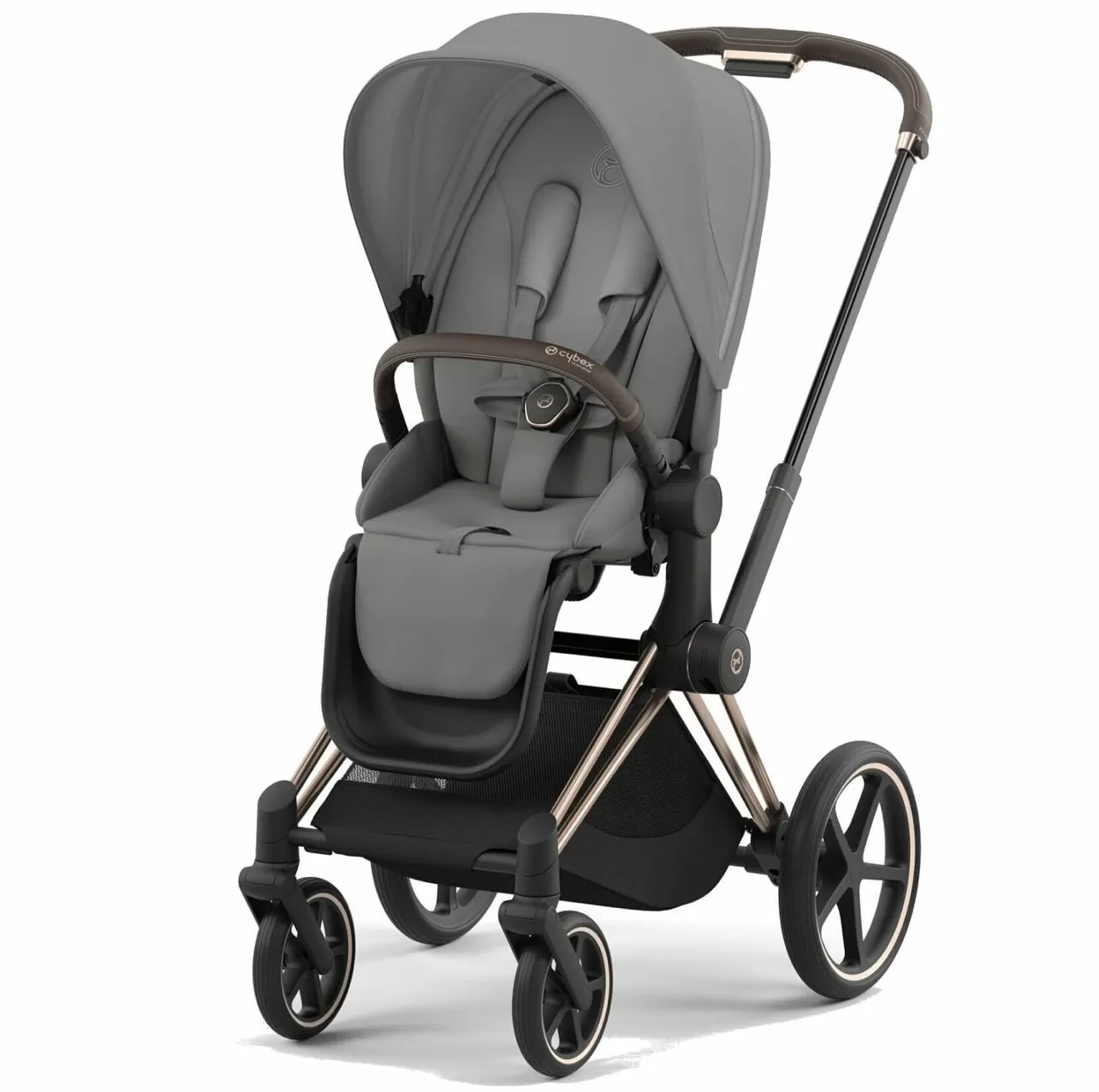 Cybex Priam IV коляска 2 в 1 Grey рама gold