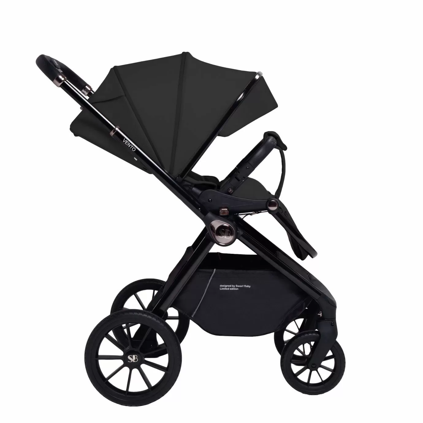Коляска 3в1 Sweet Baby Vento Black