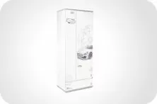 Шкаф Q-bix 31 МЕРСЕДЕС белый