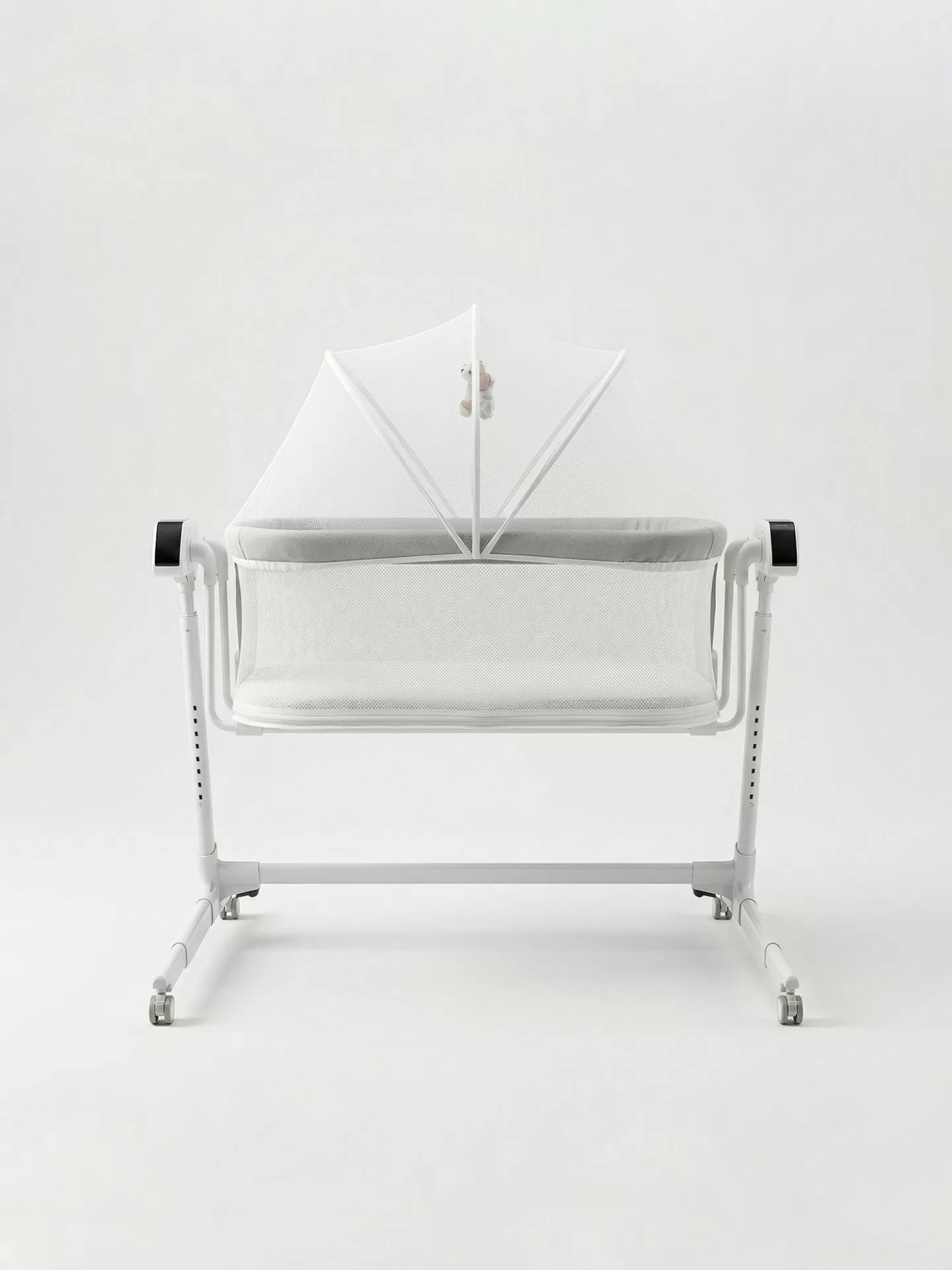 Колыбель приставная Sweet Baby Comfort белая/серая