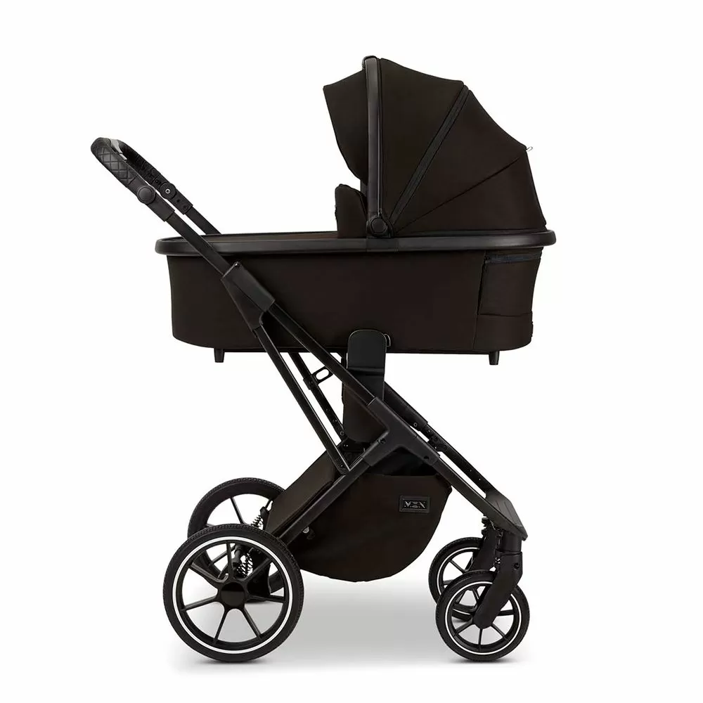 Коляска Moon Piu 2 в 1 Black 2024