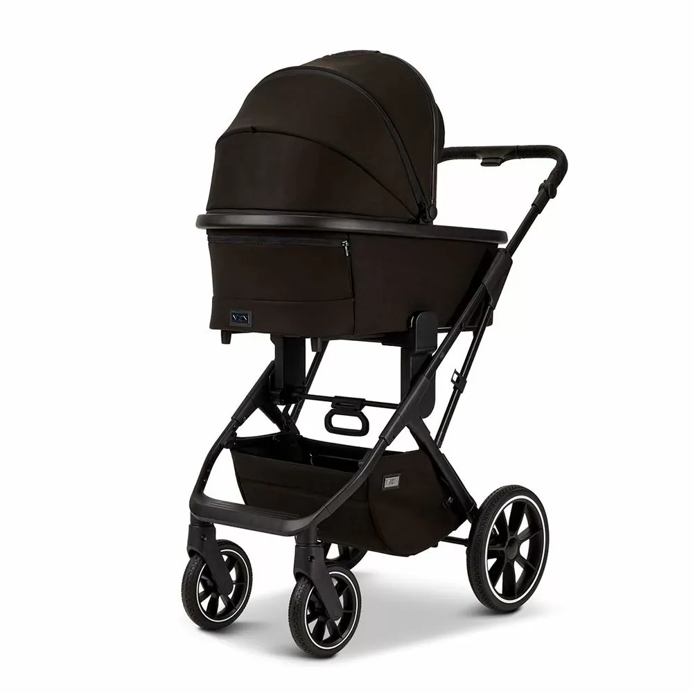 Коляска Moon Piu 2 в 1 Black 2024