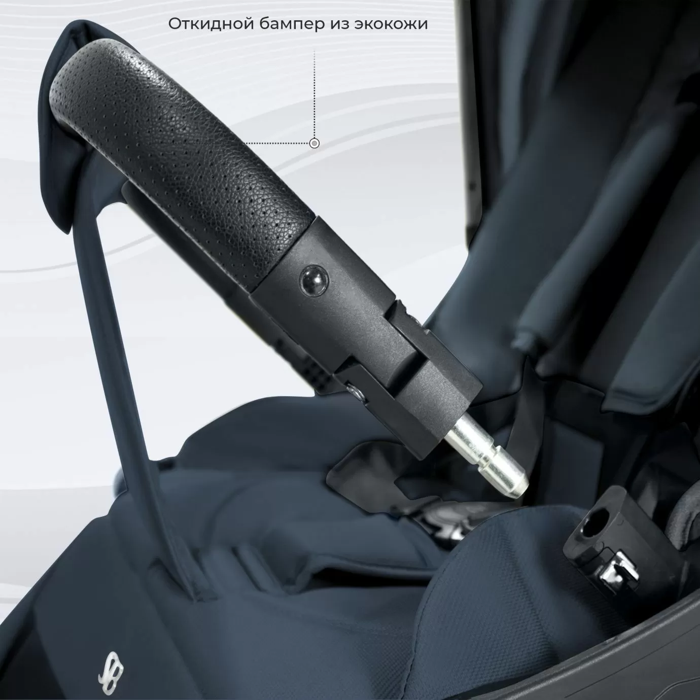 Коляска Vento Silver Blue