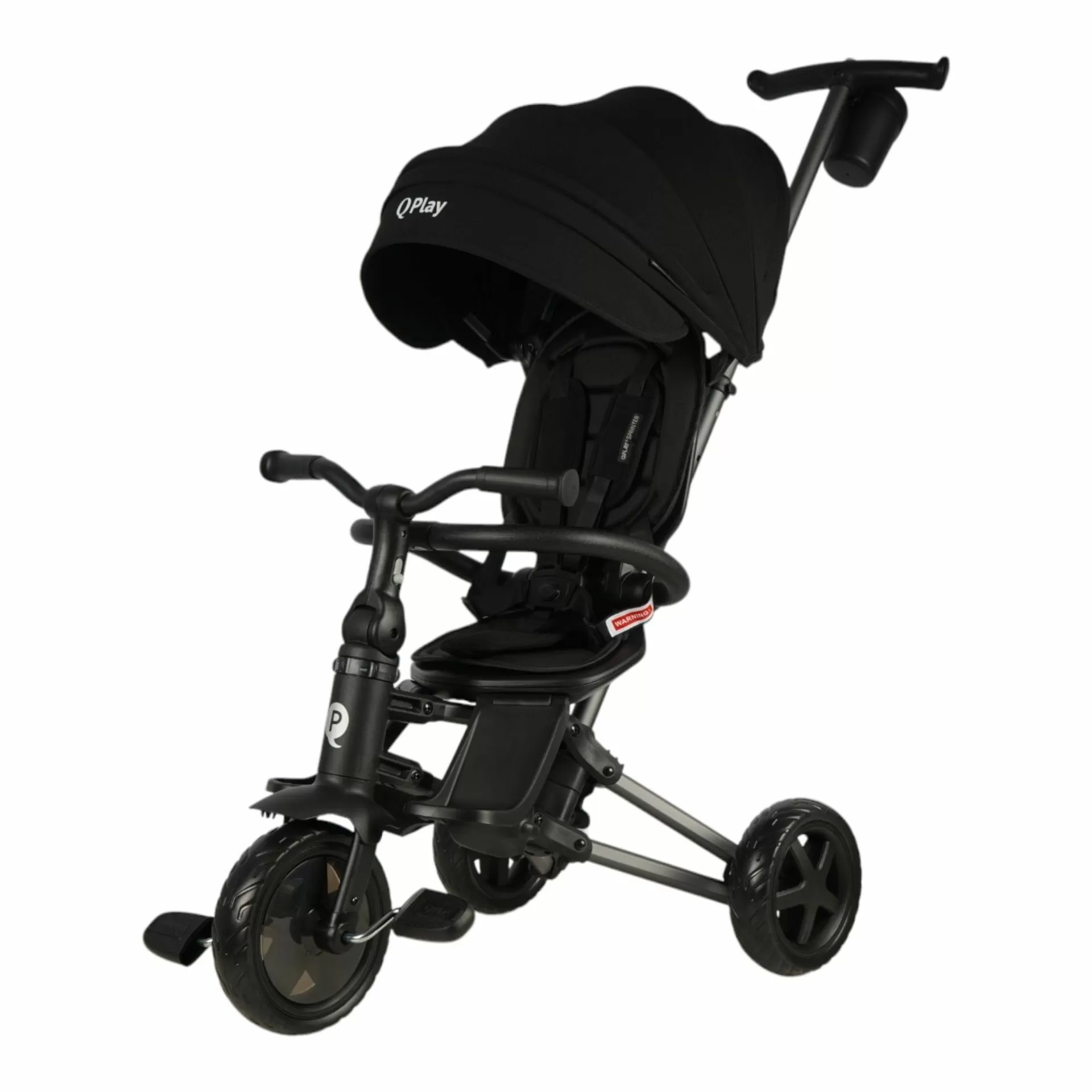 Велосипед трехколесный Qplay S700-16 Sprinter Black (EVA/Graphite)