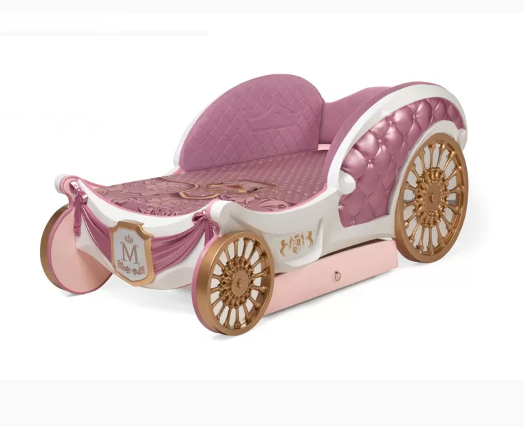 Мягкая спинка-изголовье для кроватке Рапунцель