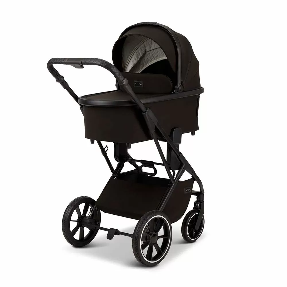 Коляска Moon Piu 2 в 1 Black 2024