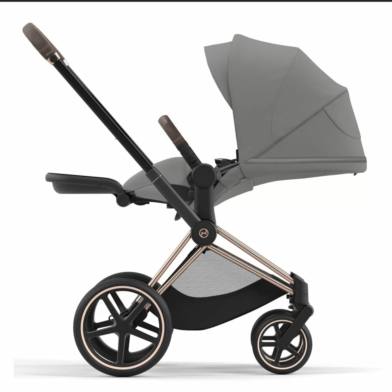 Cybex Priam IV коляска 2 в 1 Grey рама gold