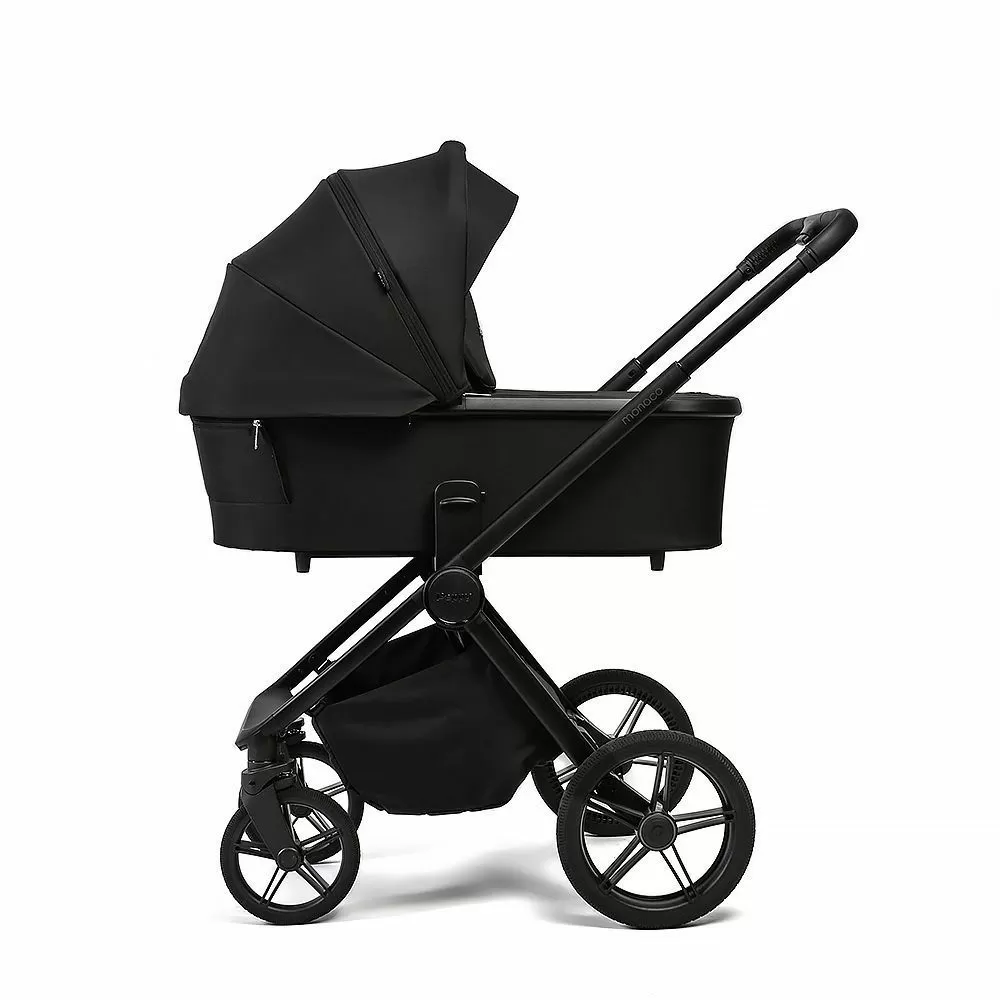 Коляска 2в1 Peppy Monaco Plus Black (рама черная)