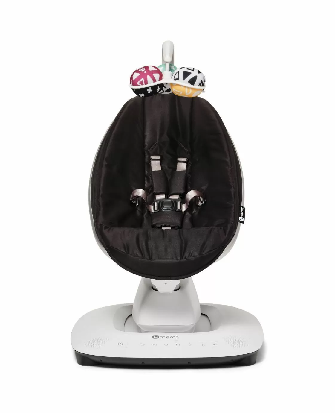 4moms mamaRoo New черная + Вкладыш Maroon/Plush