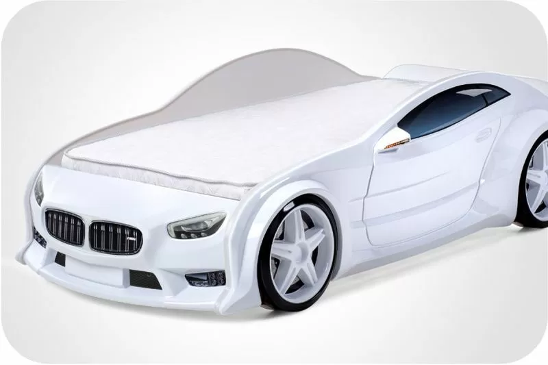 Кровать машина объемная (3d) EVO "БМВ"