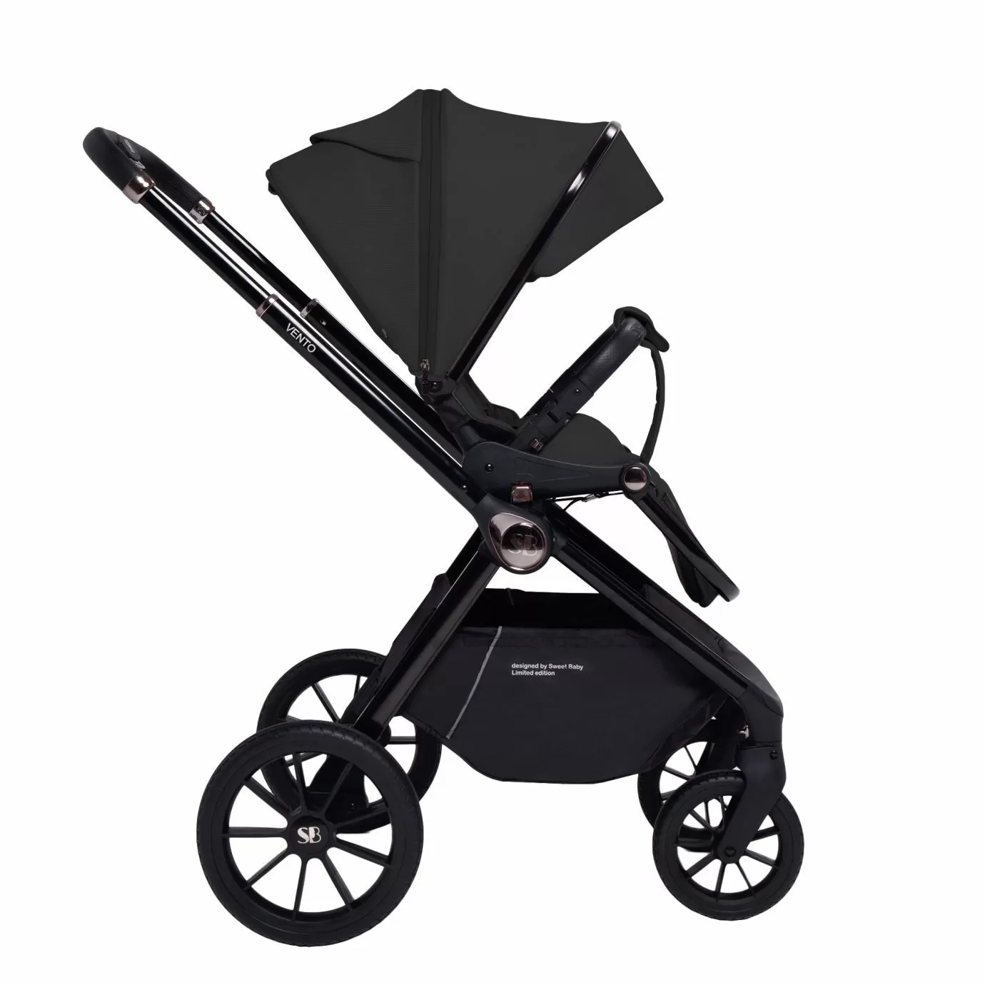 Коляска 3в1 Sweet Baby Vento Black