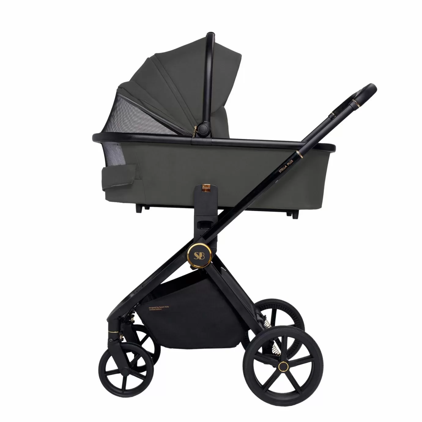 Коляска Sweet Baby Stella Plus Dark Grey