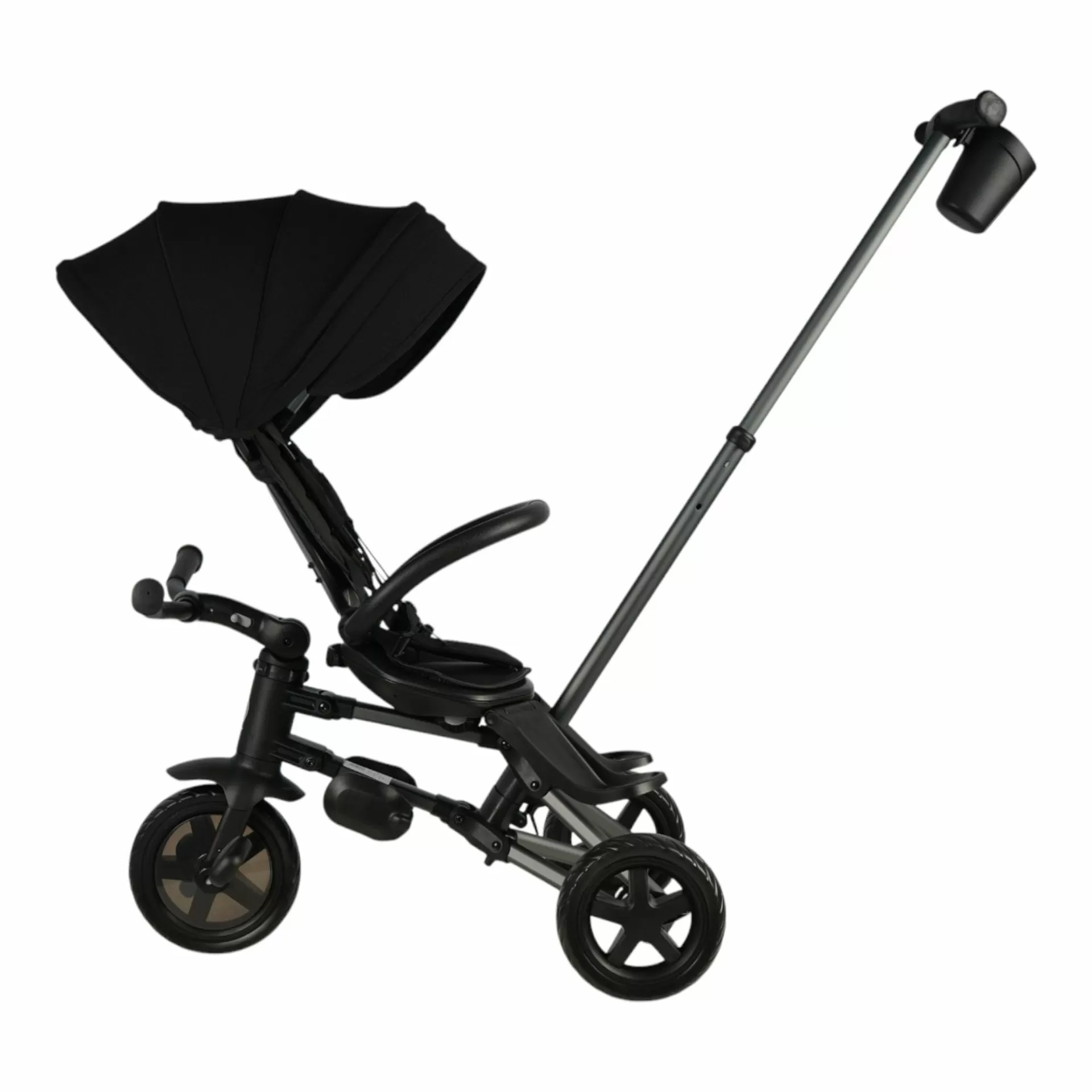 Велосипед трехколесный Qplay S700-16 Sprinter Black (EVA/Graphite)