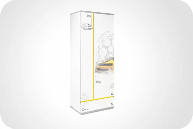 Шкаф Q-bix 31 КАМАРО белый