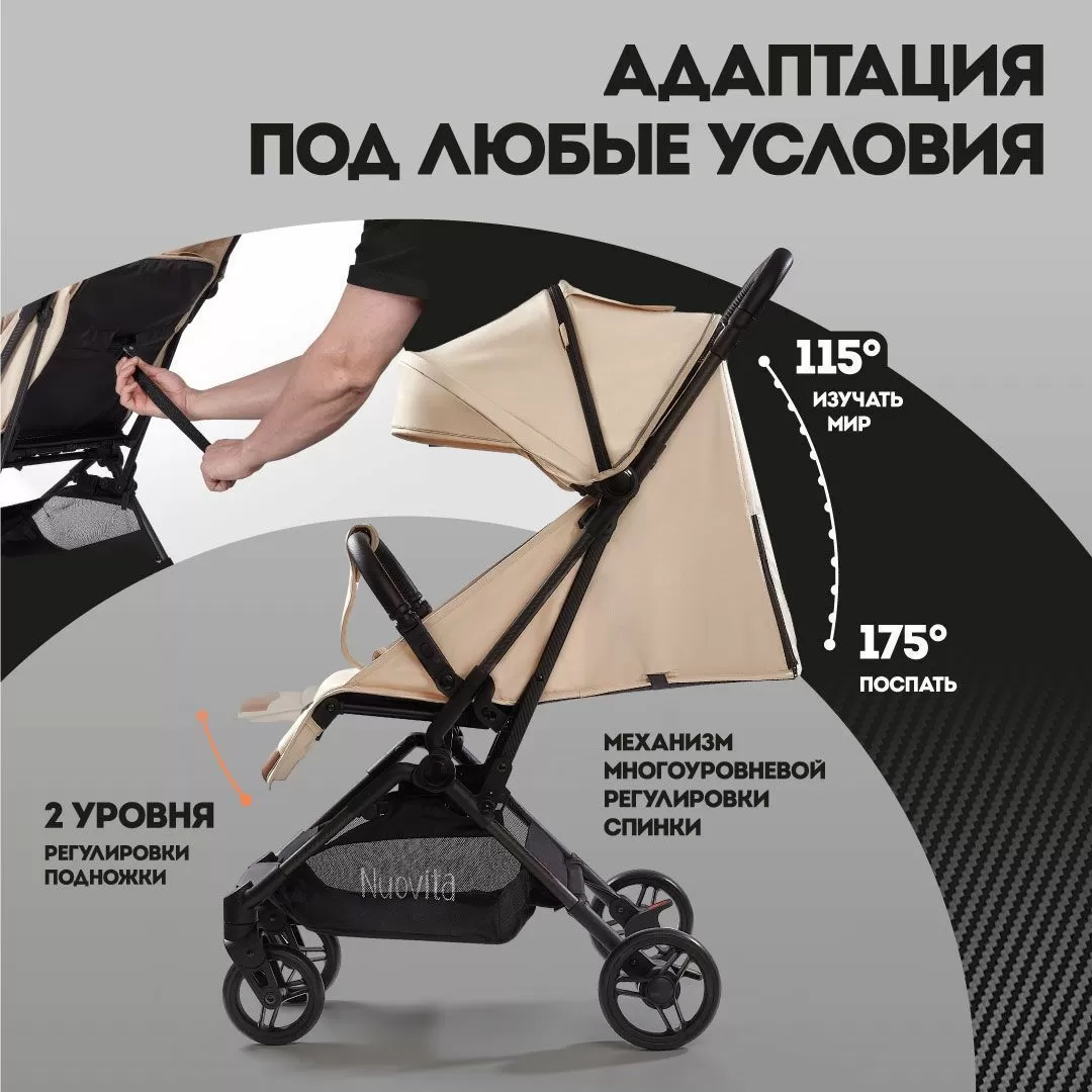 Прогулочная коляска Nuovita Note