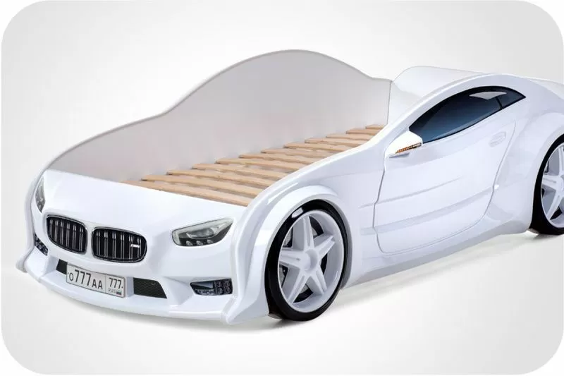 Кровать машина объемная (3d) EVO "БМВ"