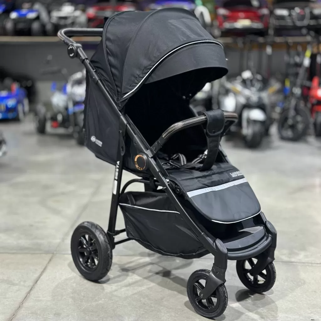 Прогулочная коляска luxmom v1 черная
