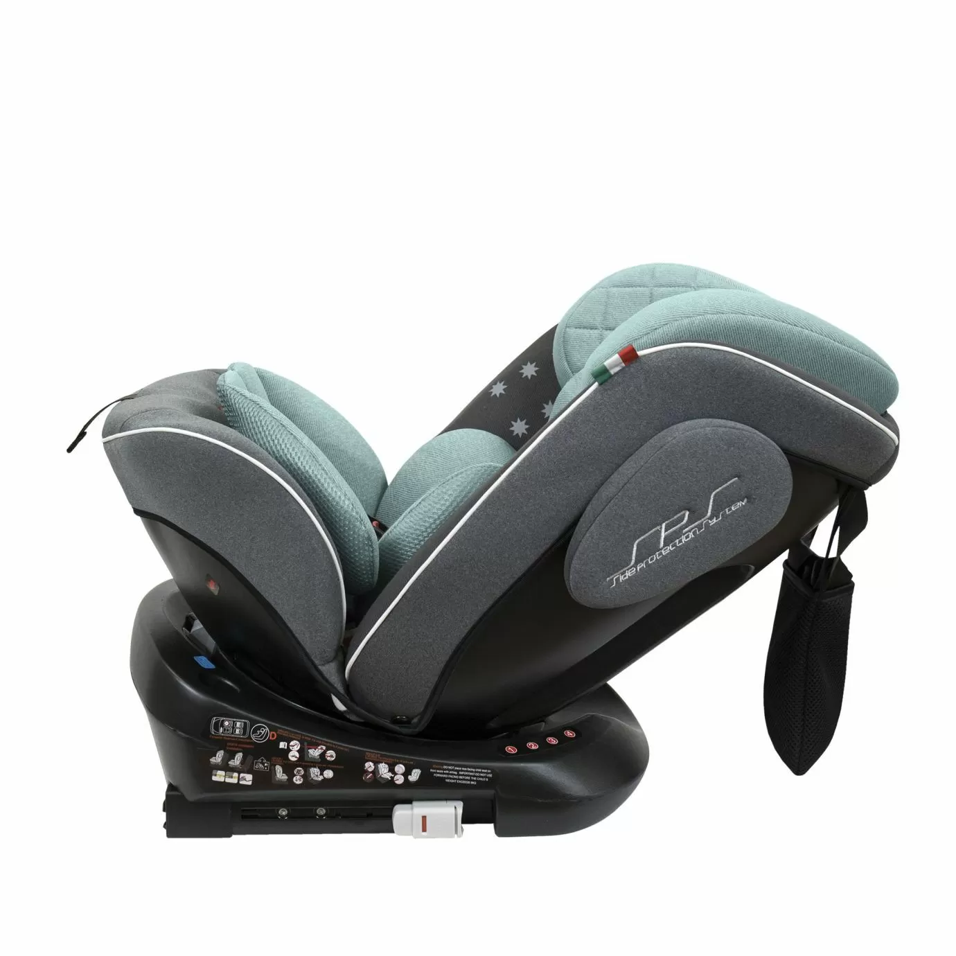 Автокресло группа (0-36) Crosstour 360 SPS Isofix Grey/Turquoise