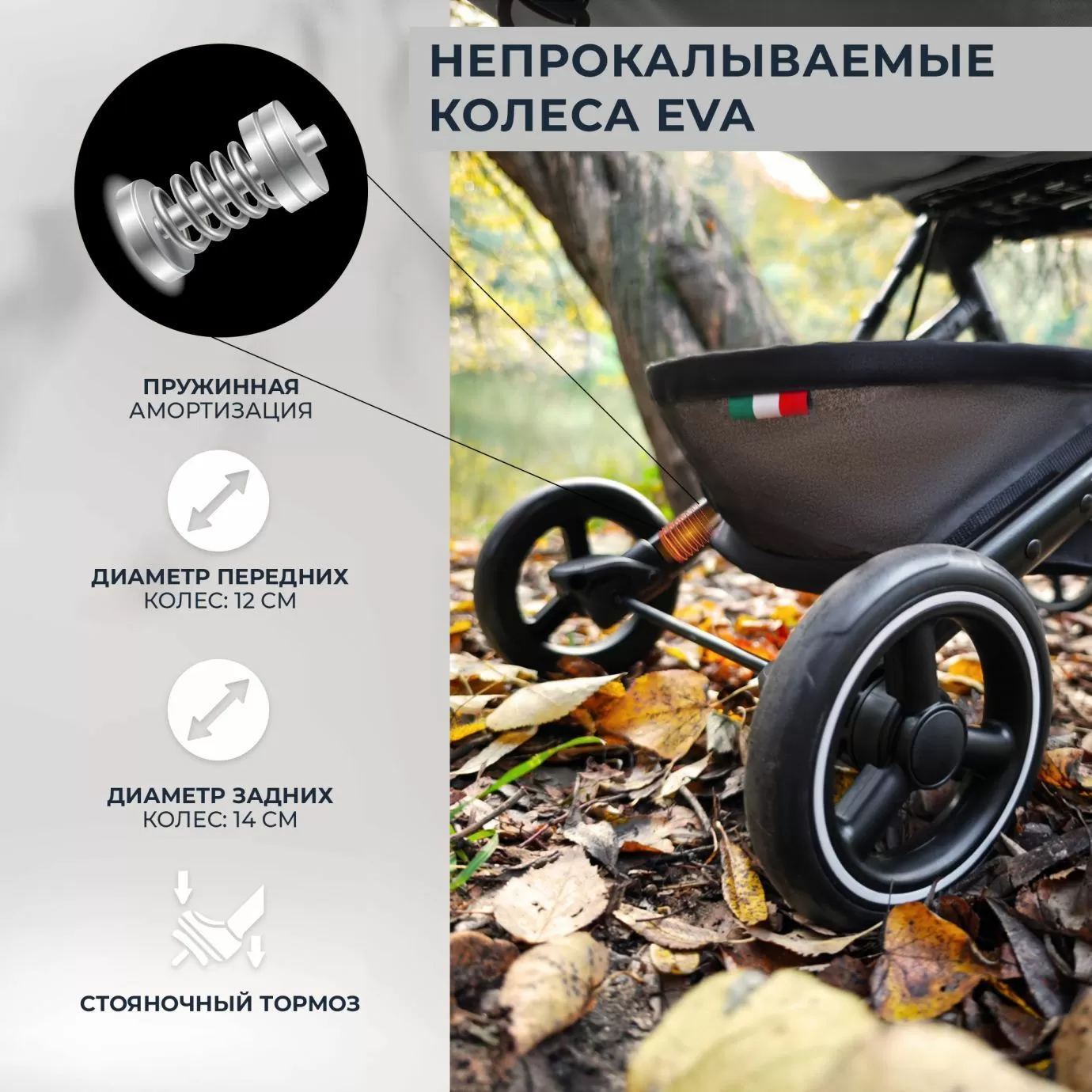 Прогулочная коляска Sweet Baby Grazia Grey
