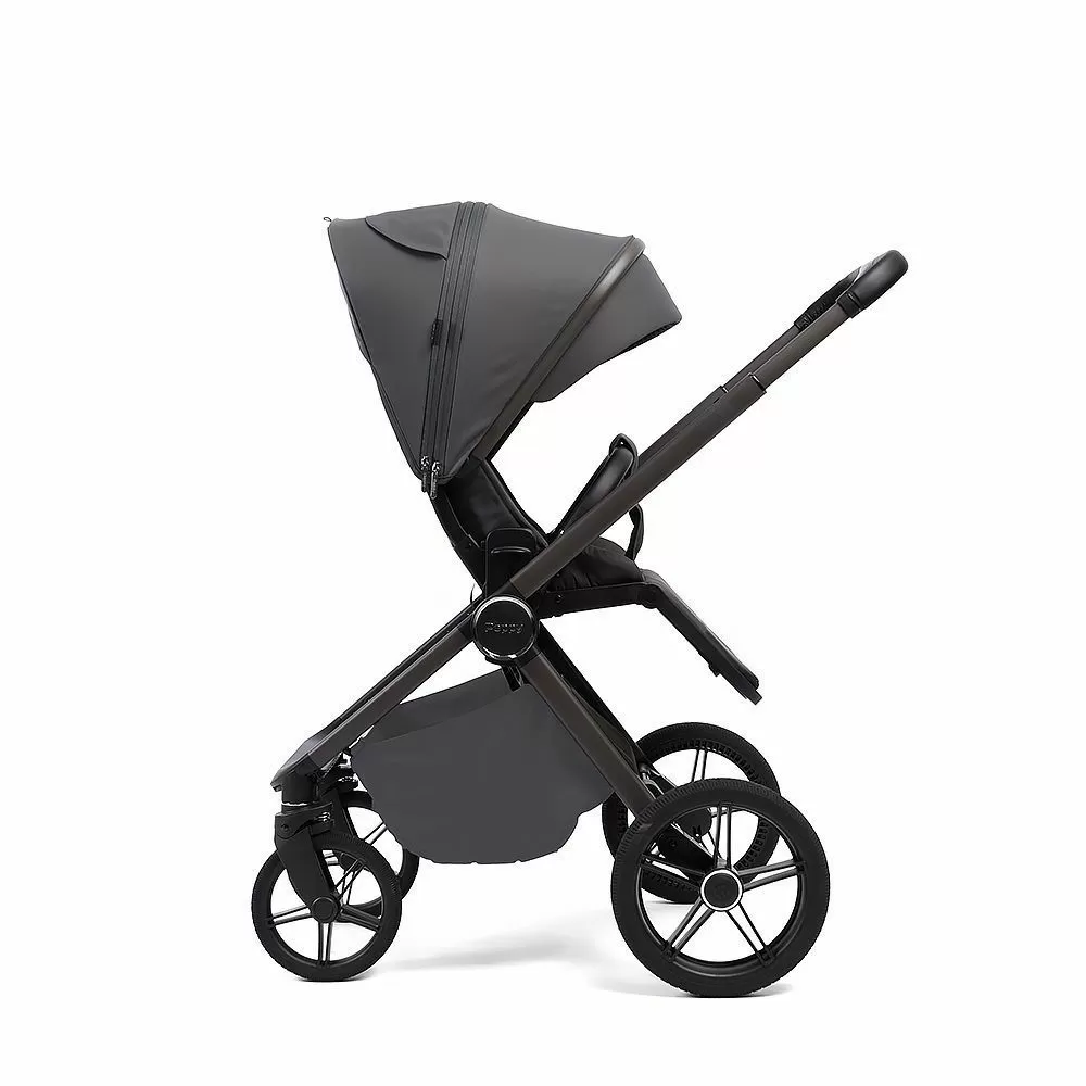 Коляска 2в1 Peppy Monaco Plus Antrazit (рама серая)