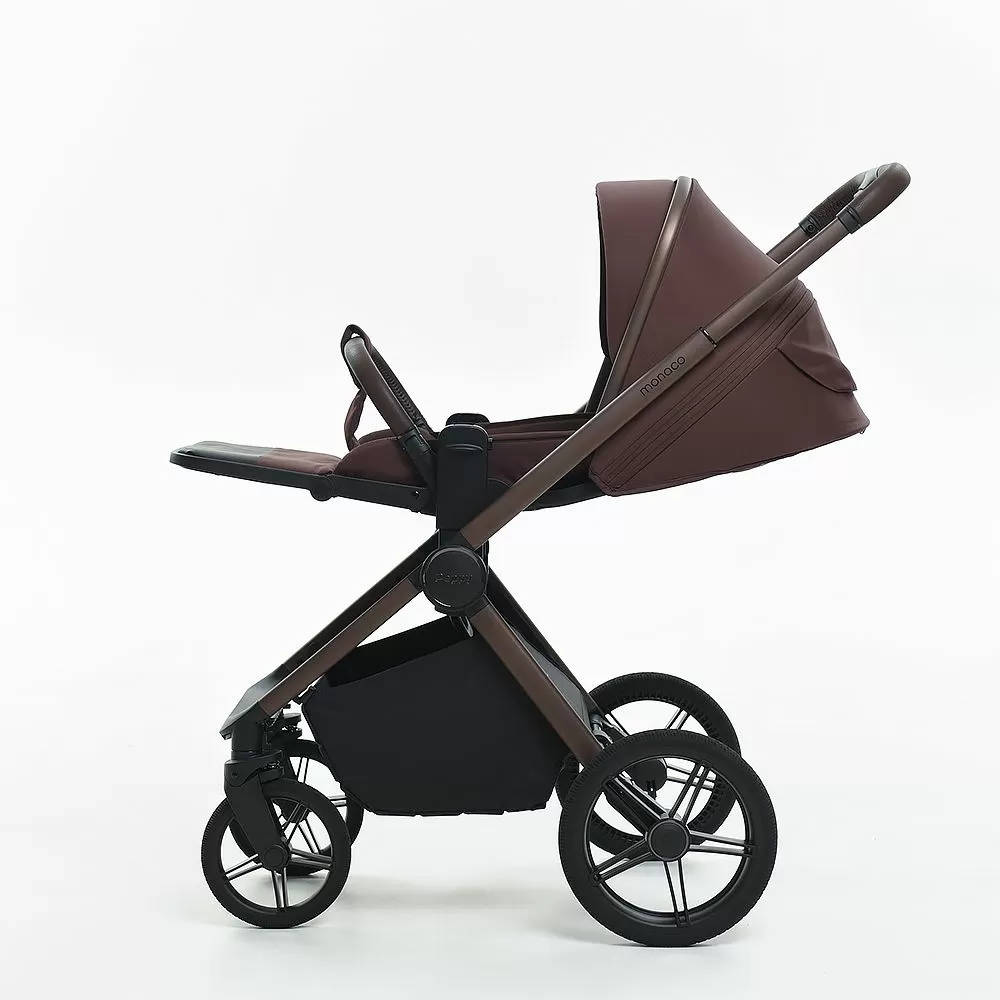 Коляска детская Peppy Monaco Burgundy