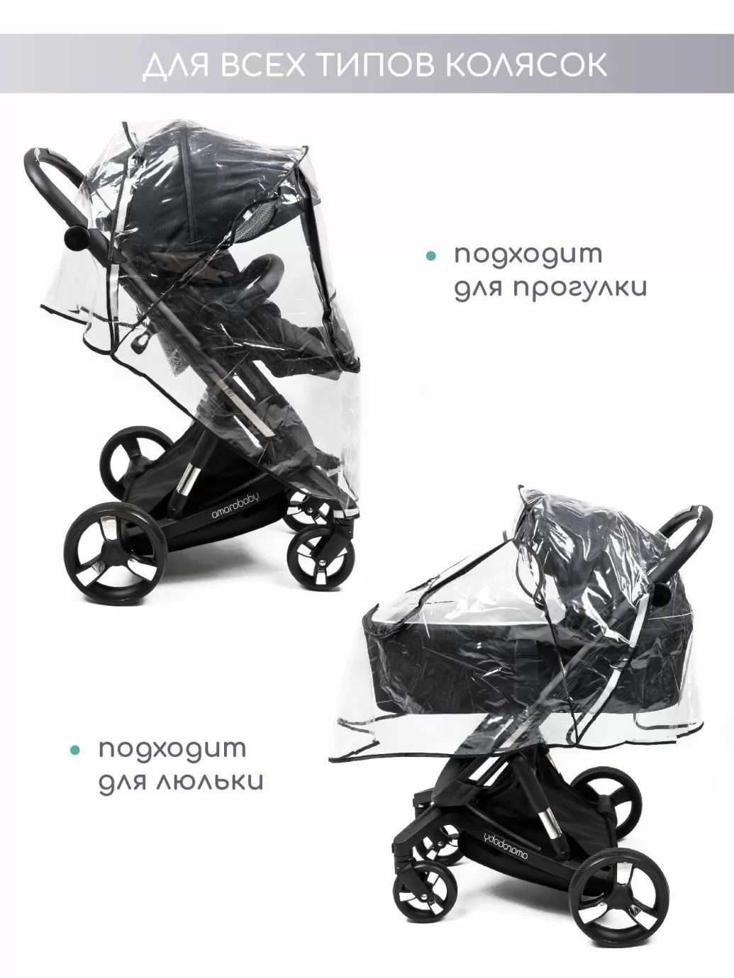Дождевик для коляски