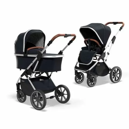 Коляска детская Moon Style 2 в 1 Navy 2022