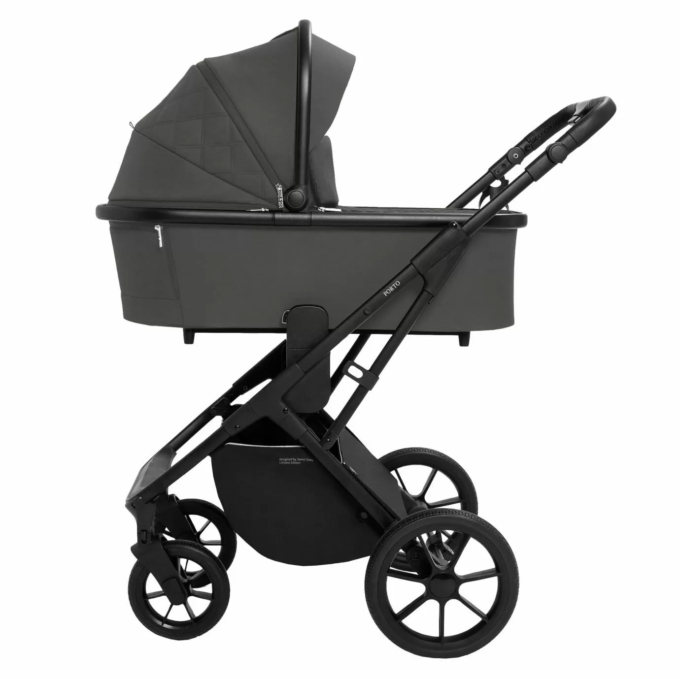 Коляска Sweet Baby Porto Dark Grey