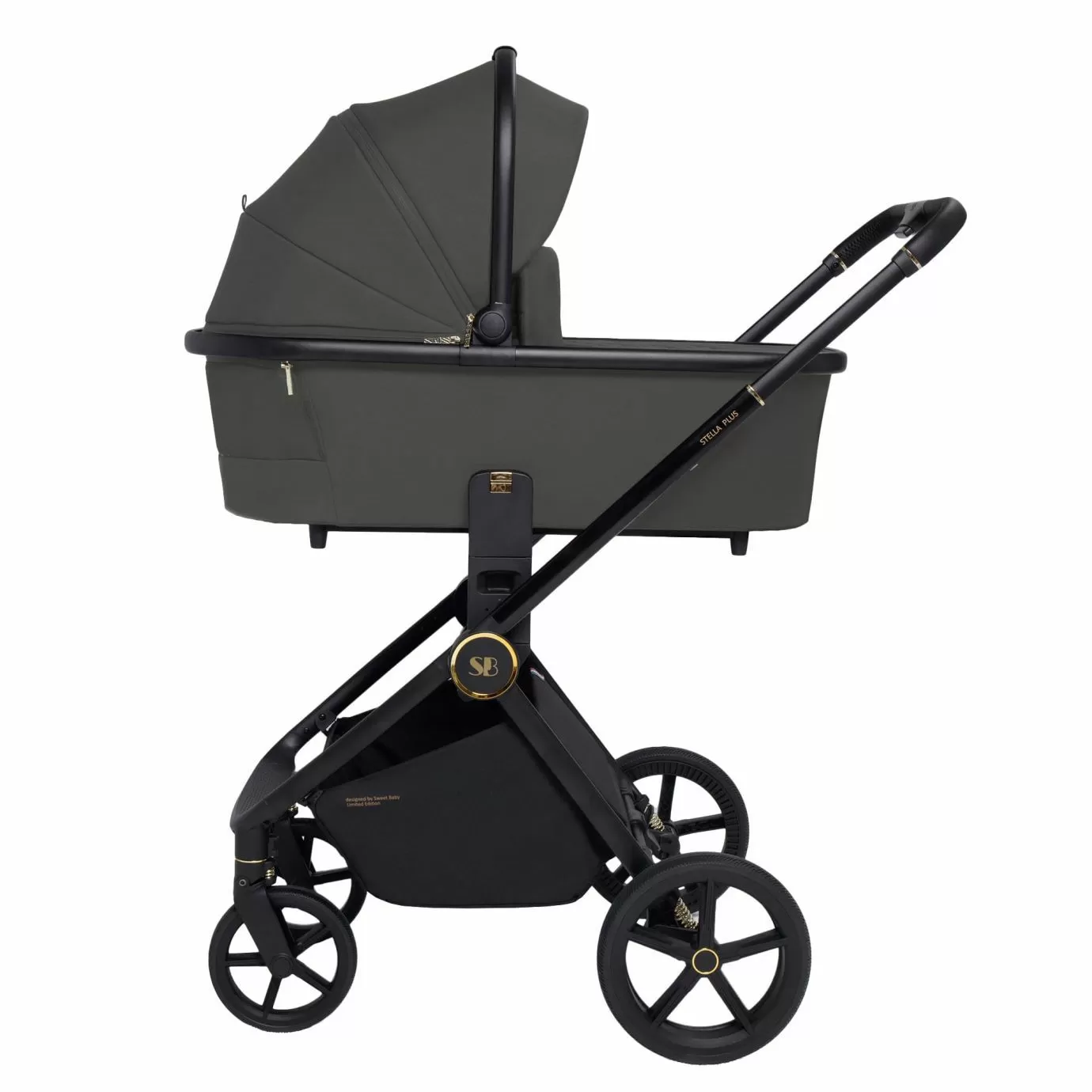 Коляска Sweet Baby Stella Plus Dark Grey